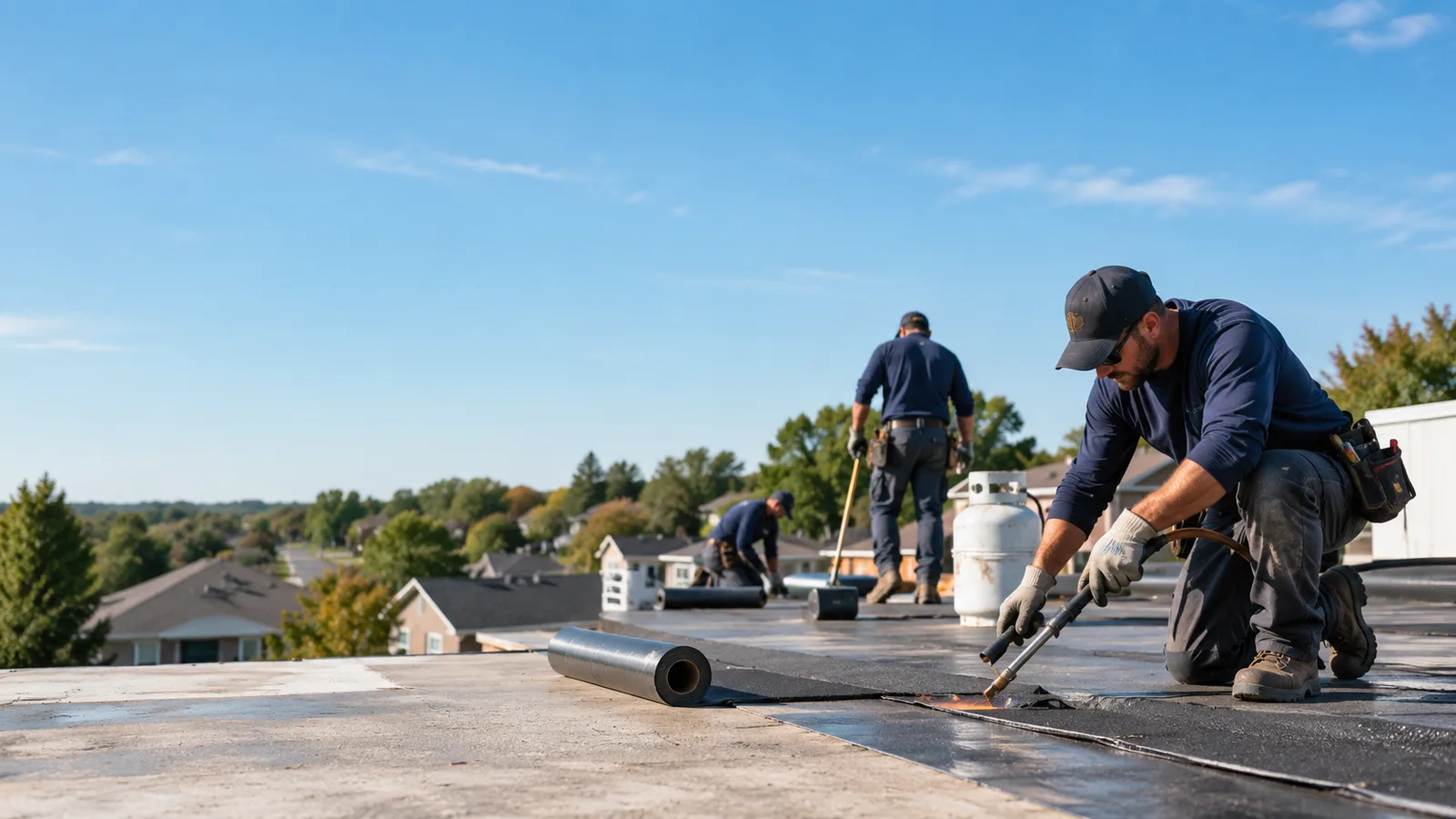 Flat Roof Leak Repair providers in Grabill, IN